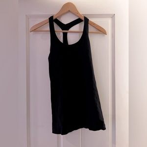 Black Lululemon Tank Top, Racerback